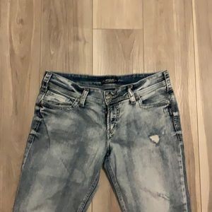 Women’s silver suki capri 33